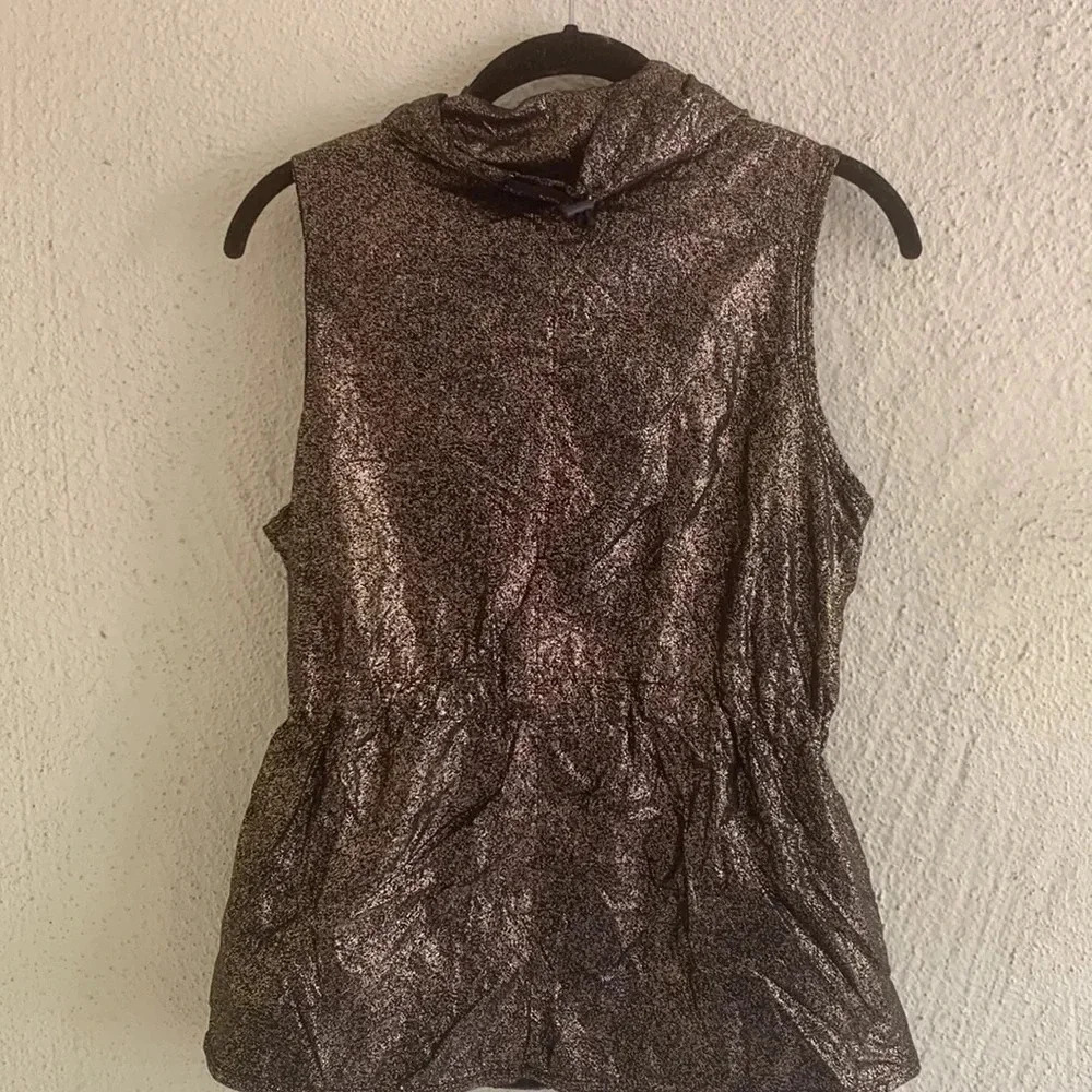 Fabletics Liora Vest Metallic Size XS - Picture 7 of 7